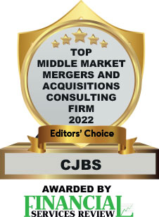 Award for Top Middle Market Mergers and Acquisitions Consulting Firm