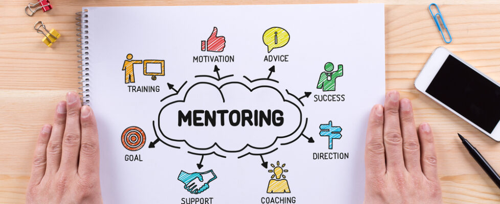 MENTORING sketch on notebook MENTORING sketch on notebook